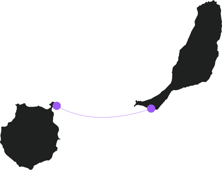 Ruta Gran Canaria - Fuerteventura