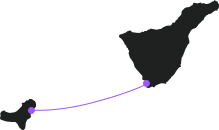 Ruta Los Cristianos - Valverde